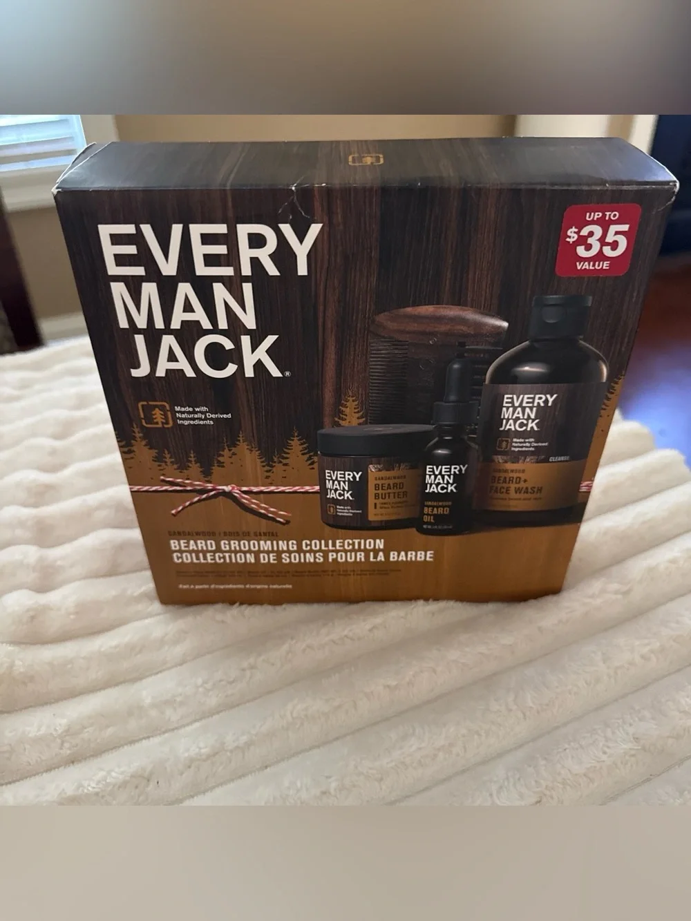 Every Man Jack Sandalwood Beard Grooming Collection - Brown